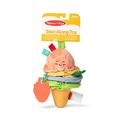 Melissa & Doug Ansteckbares Eiscreme-Baby-Spielzeug für unterwegs mit tönen und Vibration, Aktivitätsspielzeug für die frühe entwicklung, Für Babys 0-12 Monate, Babyspielzeug für mädchen & Jungen