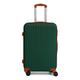 CALDARIUS Cabin Suitcase Hard Shell | Lightweight | 4 Dual Spinner Wheels | Trolley Cabin Bag | 20" Carry On Suitcase Luggage | Combination Lock | (Olive, Cabin 20'')