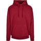Sweatshirt URBAN CLASSICS "Urban Classics Herren Blank Hoody" Gr. 5XL, rot (burgundy) Herren Sweatshirts