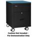 FireKing 1 - Drawer Vertical Filing Cabinet Metal/Steel in Blue/Black | 25.25 H x 17.75 W x 22 D in | Wayfair 2M1822-CBL