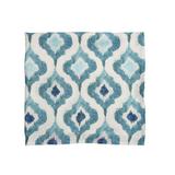 Kim Seybert Watercolor Ikat Tablecloth Linen in Blue | 109 W x 53 D in | Wayfair TC1239148BL