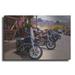 Williston Forge Route 66 Fun Run Oatman Motorcycles by Mike Jones - Unframed Graphic Art on Metal in White | 24 H x 36 W x 0.13 D in | Wayfair