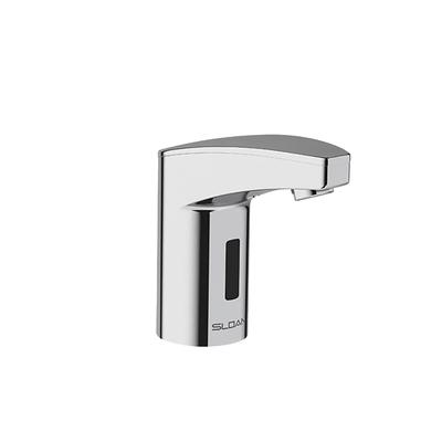 Sloan 3335110 Optima Deck Mount Electronic Faucet - Single Hole, Straight Spout, Battery Operated, Chrome