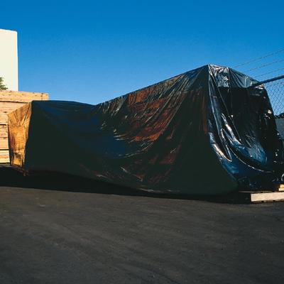 LK Packaging Tarp - 20' x 100', 4 mil LDPE, Black, GB420