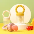 Sucette nourrisseur de fruits en Silicone pour bébé sac en maille sucette d'alimentation de fruits