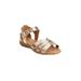 Extra Wide Width Women's The Christiana Sandal By Comfortview by Comfortview in Platinum (Size 9 WW)