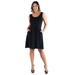 Sleeveless Plus Size Dress with Pockets