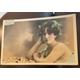 Antique Postcard, French Actress called de Tarinville with a Green Headdress, Walery Paris Postally Franked