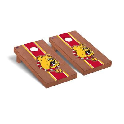 Ferris State Bulldogs Rosewood Cornhole Board Set