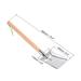 19 Inch Digging Shovel Square Garden Hand Shovel Steel Gardening Tool - Silver Tone, Yellow