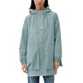 s.Oliver Women's Parka, Blue Green, M