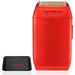 Supreme Trimmer Crunch Foil Shaver STF602 | 150 Minute Run Time Men s Electric Razor | Waterproof Shaver for Short Hair or Stubble Barber Use | Red