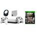 Microsoft Xbox One X 1TB Gaming Console White with 2 Controller Included with Call of Duty-WW2 BOLT AXTION Bundle Used