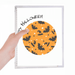 Spider Bat Halloween Hallowmas Notebook Loose Diary Refillable Journal Stationery