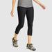 Eddie Bauer Women's Trail Tight High-Rise Capris - Black - Size XXL