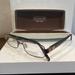 Coach Accessories | Coach Mona Dark Brown Eyeglasses Frame 51mm | Color: Brown | Size: Os