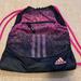 Adidas Bags | Adidas Drawstring Backpack Nwot | Color: Black/Pink | Size: Os