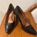 Coach Shoes | Classic Coach Black Leather Pumps Size 8.5 | Color: Black | Size: 8.5