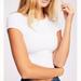 Free People Tops | Free People Cap Sleeve Seamless Cami White Size Xs/S | Color: White | Size: Xs/S