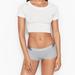 Victoria's Secret Intimates & Sleepwear | Logo Waist Boyshort Shorty Panty Nwt | Color: Gray/Silver | Size: Xl