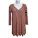 American Eagle Outfitters Tops | American Eagle Waffle Knit Henley | Color: Brown/Tan | Size: Xsp