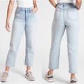 Athleta Jeans | Athleta Sculptek Slim Performance Jeans In Zion Wash Size 2 | Color: Blue/Silver | Size: 2