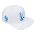 Men's Pro Standard White Cheyney Wolves Mascot Evergreen Wool Snapback Hat