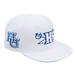 Men's Pro Standard White Hampton Pirates Wordmark Evergreen Wool Snapback Hat