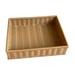 Miniature Doll House Storage Basket Decoration Accessories Resin Furniture for Children Rectangle basket