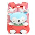 Plush School Bags For Girls Plush Animal Backpacks Red