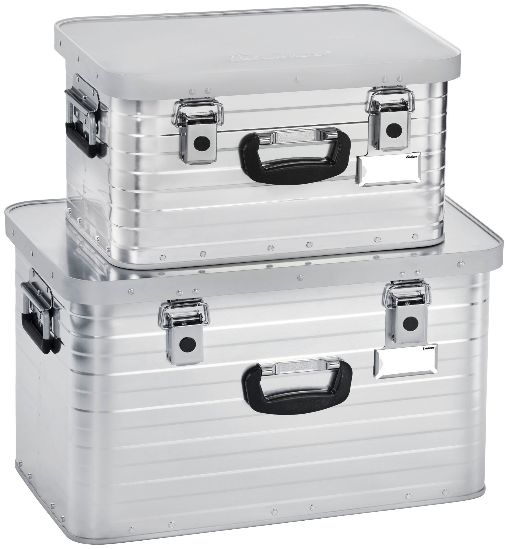 Transportbehälter ENDERS "Toronto", silber, Aluminium, Transportboxen, 29L = 3kg; 63L = 4,2kg