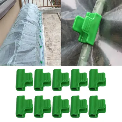 Colliers de serrage en plastique pour serre film de tuyau de cadre filet pare-soleil couverture