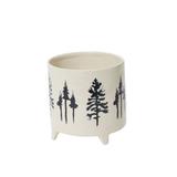 Millwood Pines Aaronjit Ceramic Pot Planter Ceramic | 5.5 H x 5.25 W x 5.25 D in | Wayfair BB1BDD57808348B5BD424423FCE2C4AD