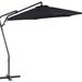 Arlmont & Co. Monje 116" Cantilever Umbrella Metal in Black | 103 H x 116 W x 116 D in | Wayfair 6AB83C25ADE74DC0A6225BE4FAC2A612