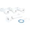 Kit hydromassage pour piscine liner - 19 cm - Blanc