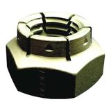 FLEXLOC 30FAF-1011 Flexible Top Lock Nut, 5/8"-11, Steel, Grade 2, Black Oxide,