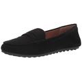 Amazon Essentials Damen Loafer im Mokkassin-Stil, Schwarz, 37 EU