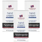 Pack of (3) Neutrogena Norwegian Formula Hand Cream Fragrance-Free 2 Ounce