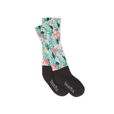 SmartPak Kid's Padded Boot Sock - Multi Floral Pri...