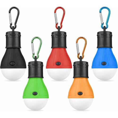 Naxunnn - Flintronic 5 Stücke Campinglampe, led Camping Lampe led Camping Laterne Zeltlampe