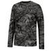 Realtree Men s Fishing Camo Aspect Black Long Sleeve UPF 50+ Sun Protection Shirt | Size 2XL