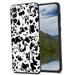 Compatible with Samsung Galaxy S23 Phone Case Cow-Print-Abstract-Art-Black-White-Pink-Cute13 Case Men Women Flexible Silicone Shockproof Case for Samsung Galaxy S23