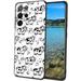 Compatible with Samsung Galaxy S21 Ultra Phone Case Cow-Print-Abstract-Art-Black-White-Pink-Cute9 Case Men Women Flexible Silicone Shockproof Case for Samsung Galaxy S21 Ultra