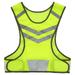 OWSOO Outdoor Sports Running Reflective Vest Adjustable Lightweight Mesh Safety Gear for Women Men Jogging Cycling Walking