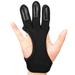 Mumian 1PC Archery Gloves Leather Three Finger Protector Archery Protective Gear Accessories