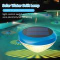 Nyidpsz Floating Pool Lights Solar Powered LED with RGB Auto Color Changing IP65 Waterproof Solar Pool Night Lights for Outdoor Pool Pond Fountain Garden