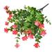 xinqinghao home decoration artificial flower daisy wildflowers indoor outside garden decoration red