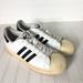 Adidas Shoes | Adidas Original Men’s 12 Superstar Hard Shell Toe White Black Sz. 15 | Color: Black/White | Size: 15