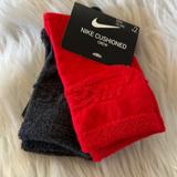 Nike Accessories | Boy’s Nike Socks | Color: Gray/Red | Size: 7c-10c