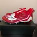 Adidas Shoes | Adidas Adizero Football Cleats Power Red Cloud White Gw5058 Brand New Size 12 | Color: Red | Size: 12